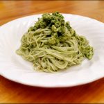 フレッシュバジルでジェノベーゼ。おいしいだけでなくアンチエイジングにも効果的だとは…!【そうめんアレンジ】