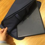 ブログ開設1周年記念にノートパソコンケースを無印良品のナイロンケースに変えました