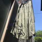 リネンの洗濯、実はとっても簡単!【ぬれ干し】でお手軽シワ予防が断然おすすめです